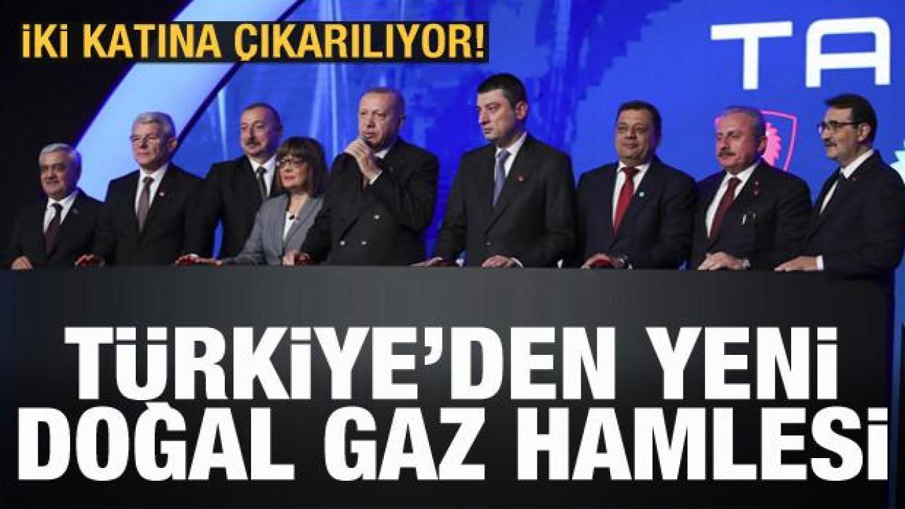 Türkiye'den yeni doğal gaz hamlesi! TANAP'ın kapasitesi iki katına çıkarılıyor