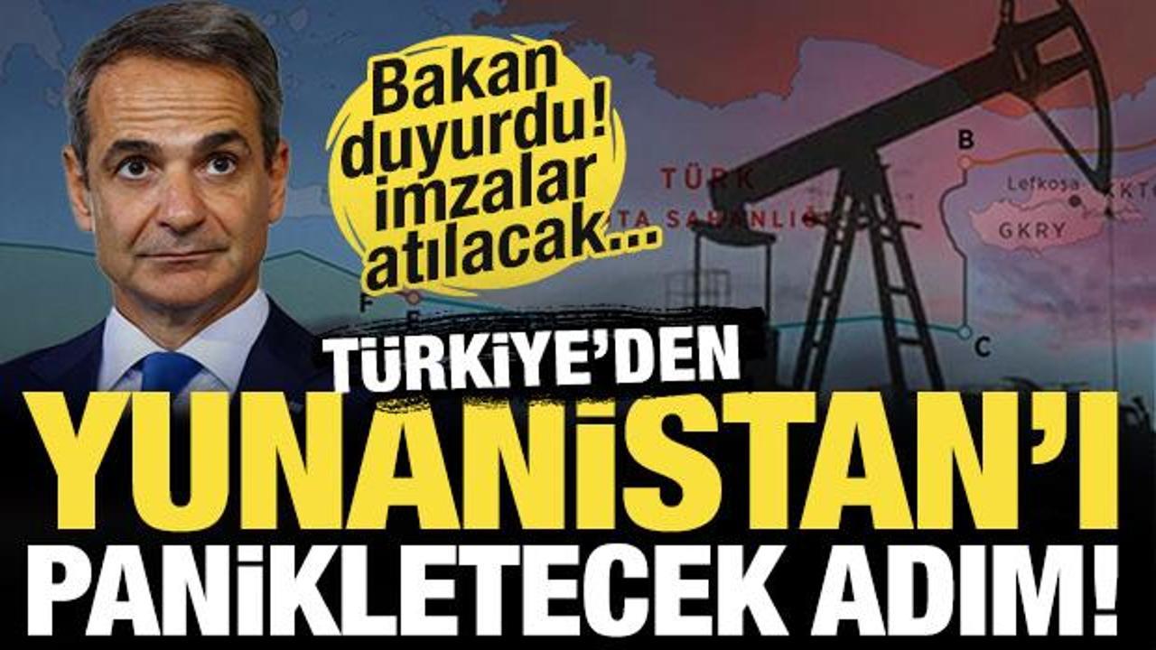 Türkiye'den Yunanistan'ı panikletecek adım! Petrol ve doğal gazda yeni anlaşma imzalanacak