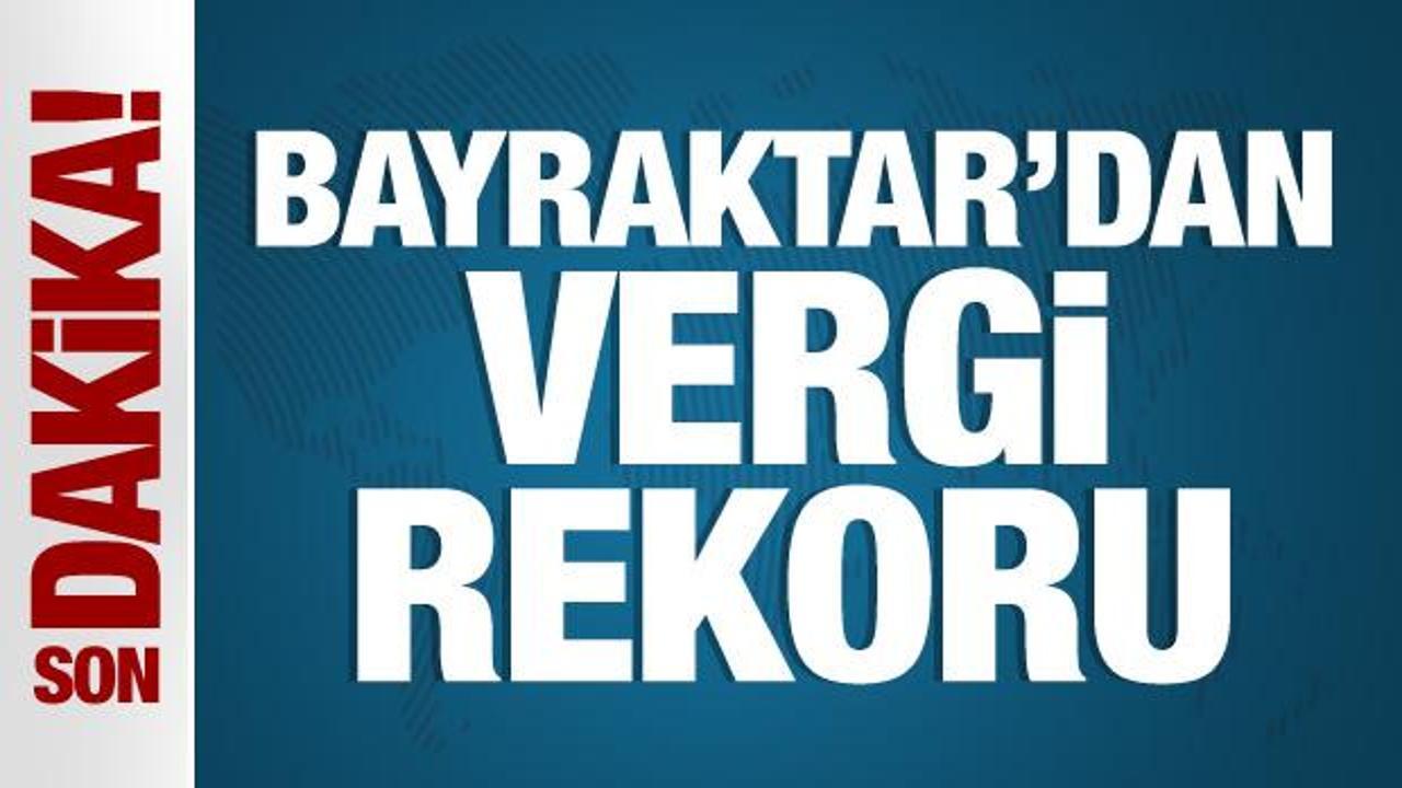 Türkiye'nin 2022 gelir vergisi rekortmeni Selçuk Bayraktar oldu