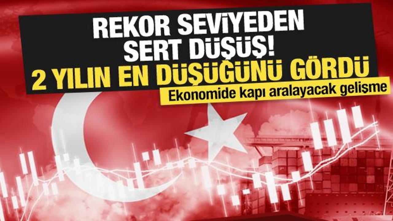 Türkiye'nin CDS'inde sert düşüş! Rekor seviyeden iki yılın en düşüğüne...