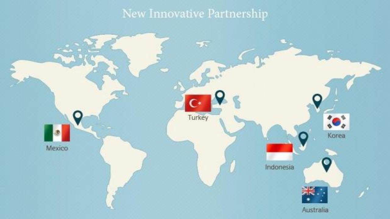 Türkiye'nin de içinde olduğu MIKTA liderleri Bali'de bir araya geldi