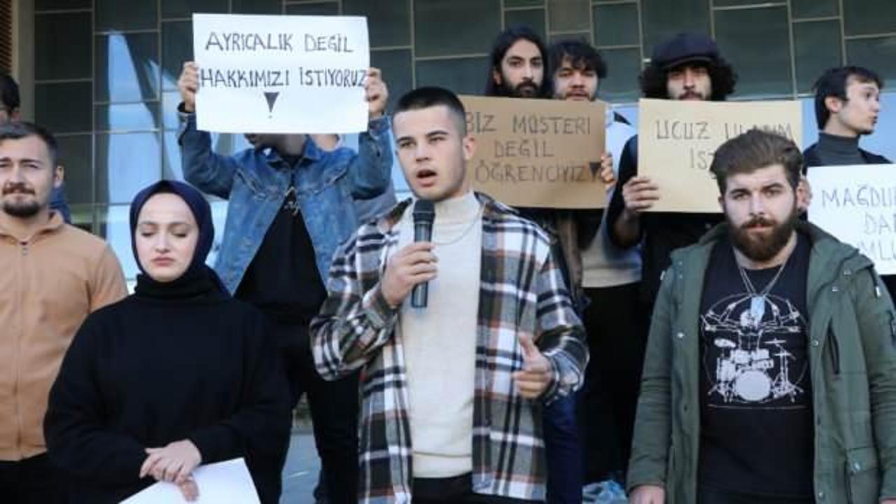 Türkiye'nin en pahalı toplu ulaşımı Edirne'de! Üniversite öğrencileri isyan etti