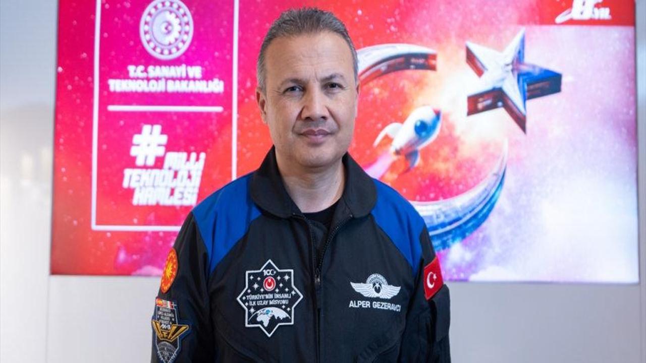 Türkiye'nin ilk astronotu Gezeravcı, TEKNOFEST KKTC'de AA'ya konuştu: