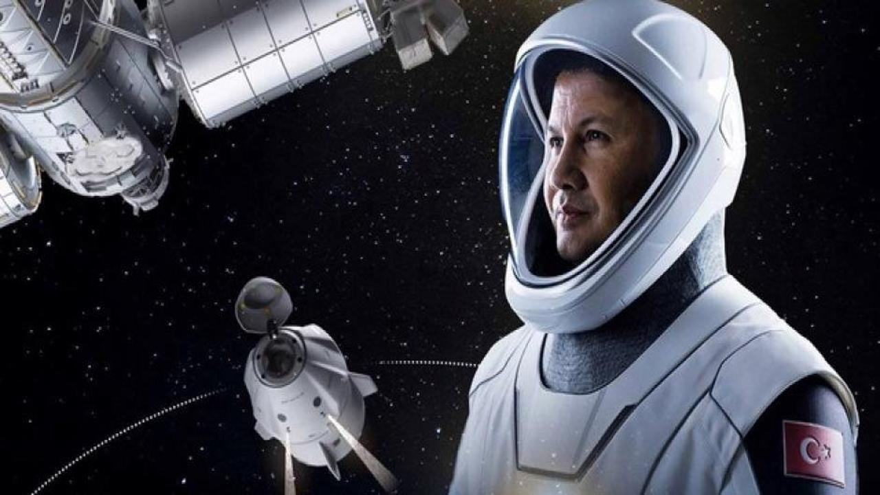 Türkiye'nin ilk astronotu taşıyan uzay aracının 