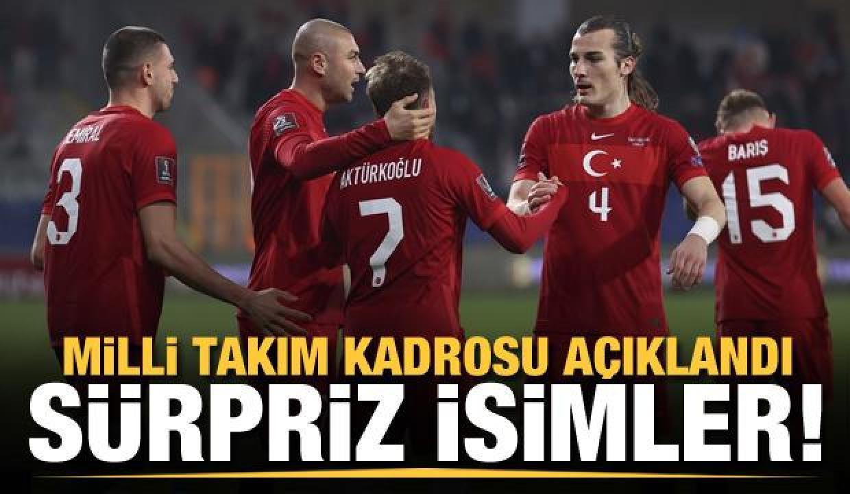 Türkiye'nin Portekiz maçı aday kadrosu açıklandı