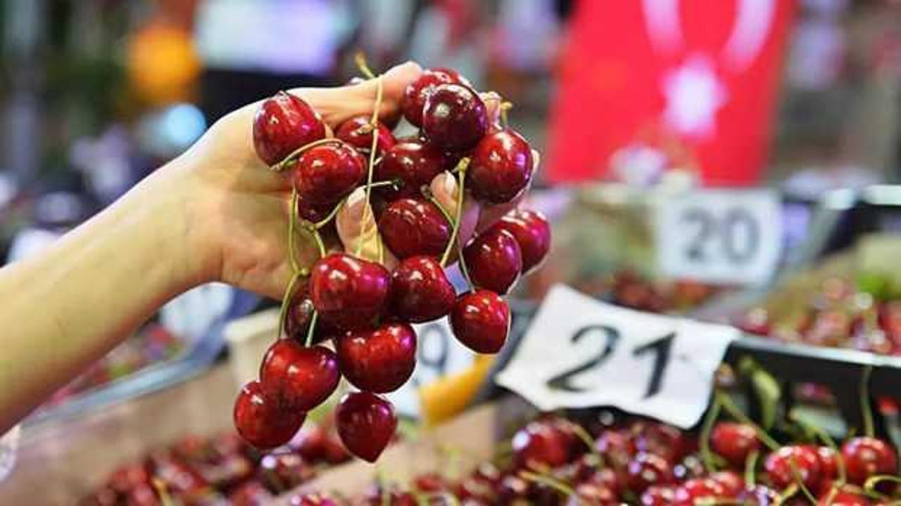 Türkiye’nin üretim lideri olduğu kirazda ihracat rakamı belli oldu