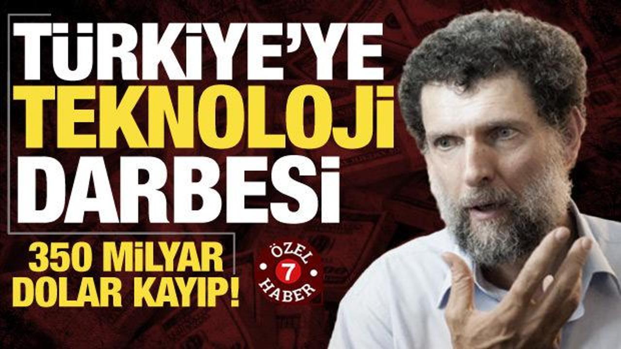 Türkiye'ye yapılan teknoloji darbesi! 350 Milyar dolar kayıp