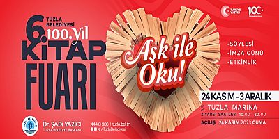 Tuzla Belediyesi 6’ncı Kitap Fuarı 24 Kasım’da kapılarını açıyor