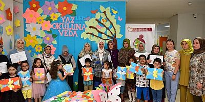 TUZLA BELEDİYESİ ANNE ÇOCUK EĞİTİM MERKEZİ’NDE KARNE HEYECANI
