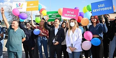 Tuzla Belediyesi Gençlik Merkezi'nden lösemili çocuklara moral