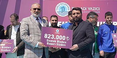TUZLA BELEDİYESİ’NDEN AMATÖR SPOR KULÜPLERİNE 823 BİN LİRA DESTEK