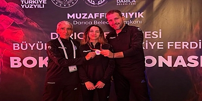 Tuzla Belediyesi sporcusu Gizem Nur Köknar, Türkiye şampiyonu oldu