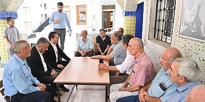 Tuzla’da esnaf ve vatandaşlar ziyaret edildi