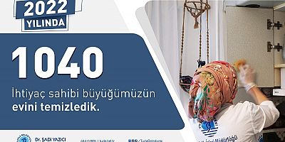 TUZLA’DA İHTİYAÇ SAHİBİ AİLELERİN EVLERİ DÜZENLİ OLARAK TEMİZLENİYOR