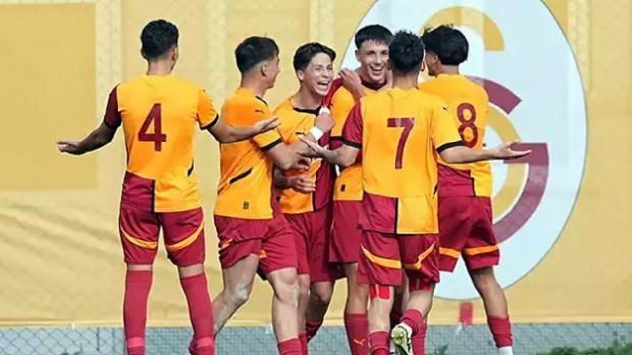 U17 derbisinde G.Saray'dan F.Bahçe'ye tarihi fark