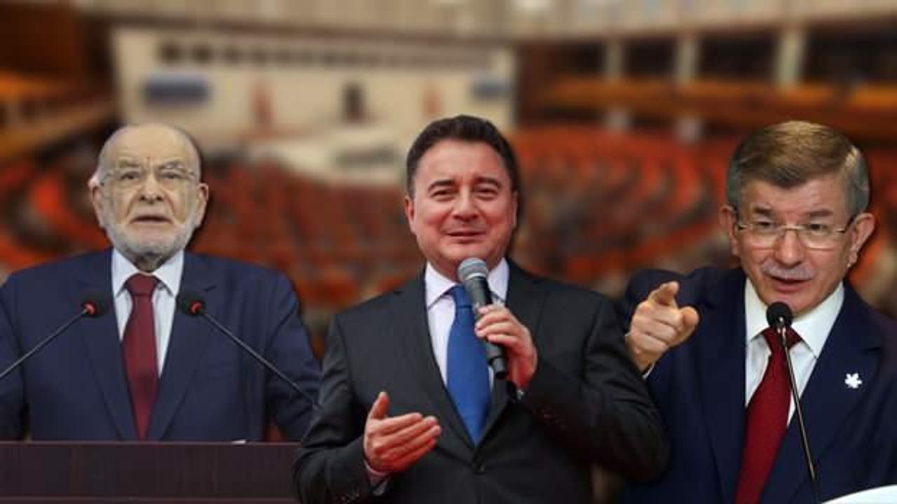 Üç parti çatı partinin isminde uzlaştı