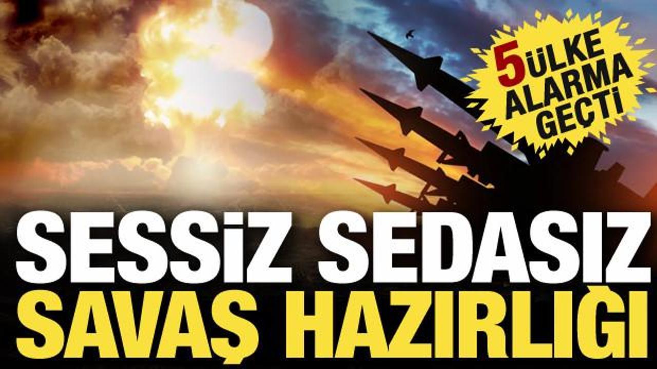 Üçüncü Dünya Savaşı için alarma geçtiler: Nükleer silah depolamaya başladılar