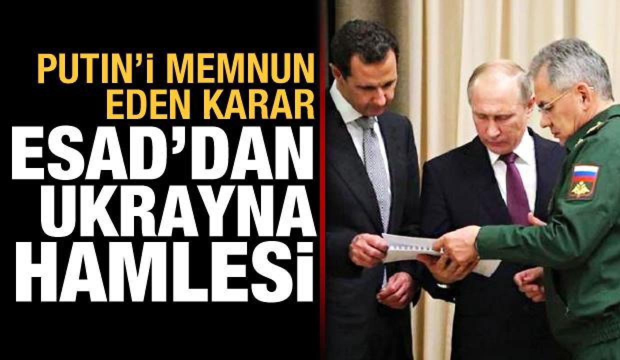 Ukrayna işgali büyüyor: Esad'dan Putin'e 30 bin savaşçı desteği