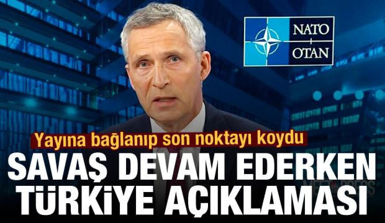 Ukrayna-Rusya savaşı devam ederken NATO'dan Türkiye açıklaması