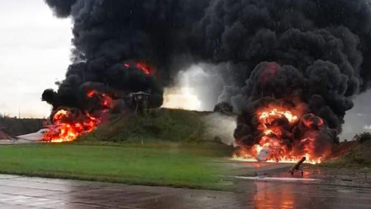 Ukrayna, Rusya'ya ait bombardıman uçağını vurdu