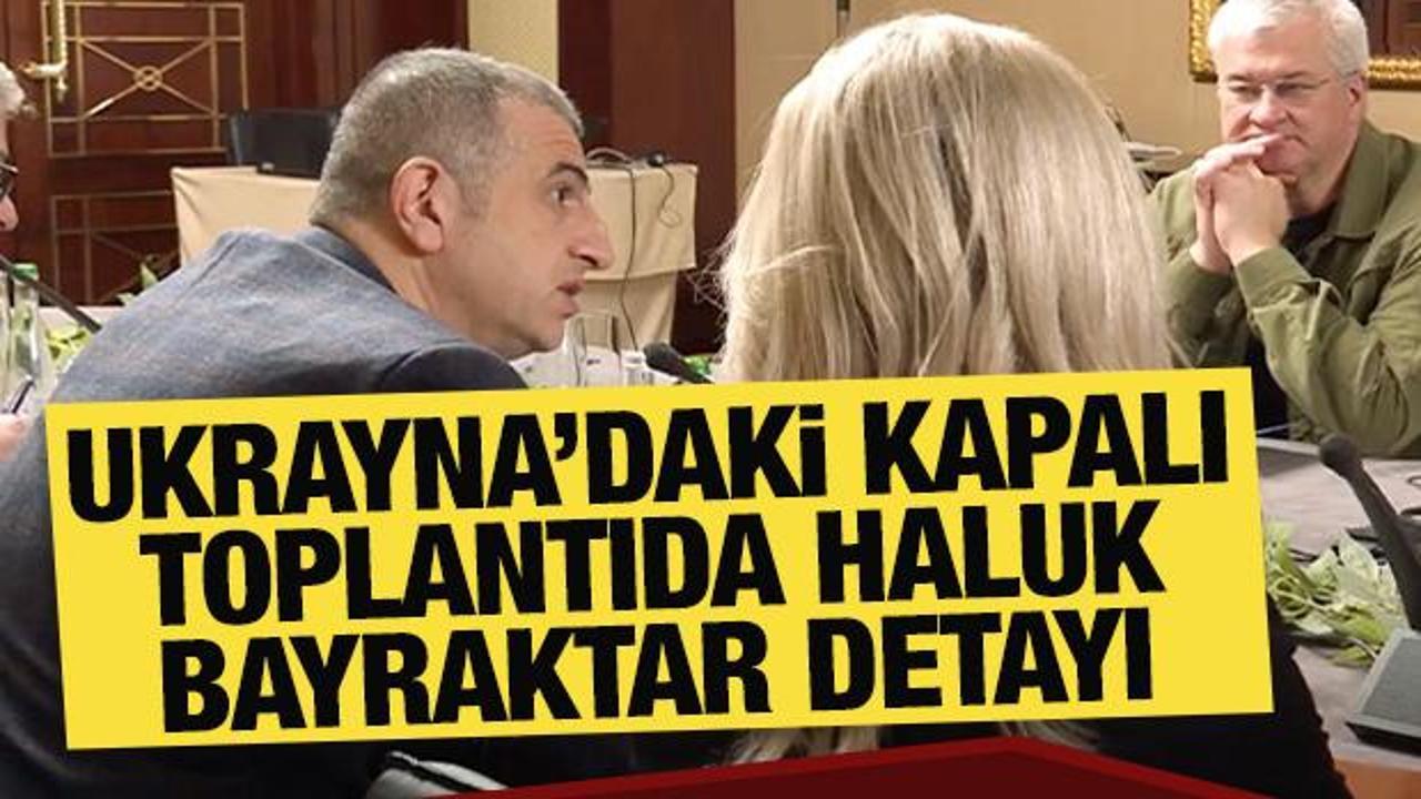 Ukrayna’daki kapalı toplantıda Haluk Bayraktar detayı