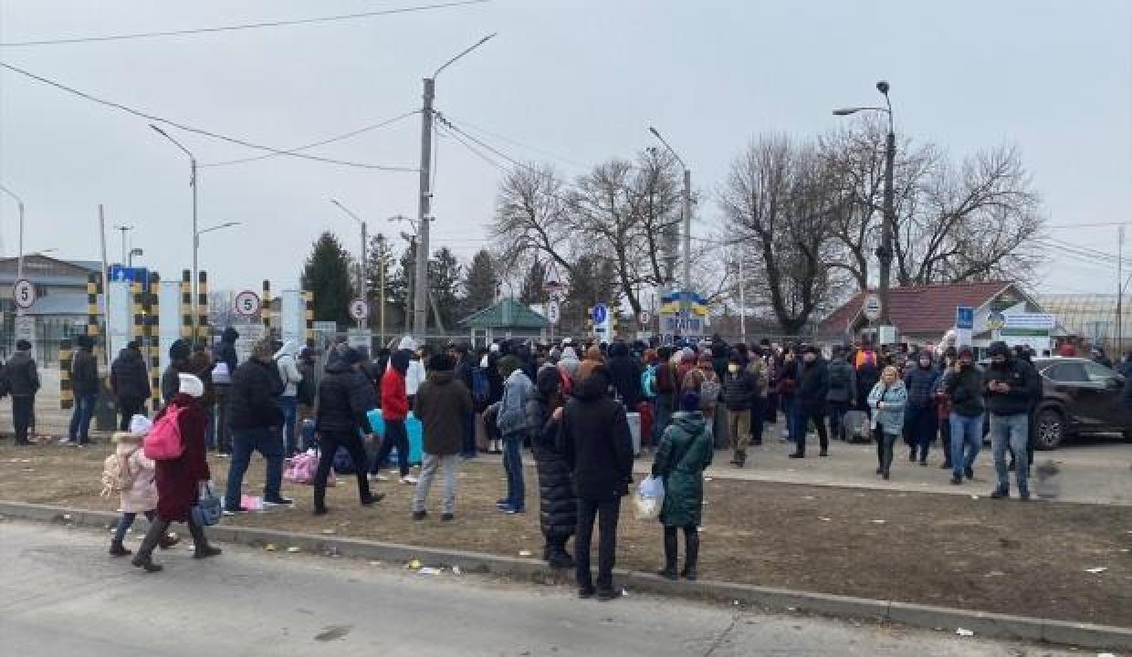 Ukrayna'dan 2 bine yakın Gürcistan vatandaşı tahliye edildi