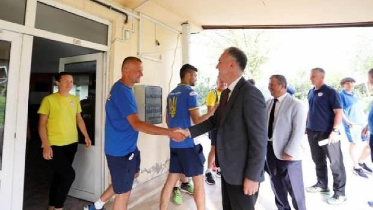 Ukraynalı sporcular Türkiye'den ayrıldı