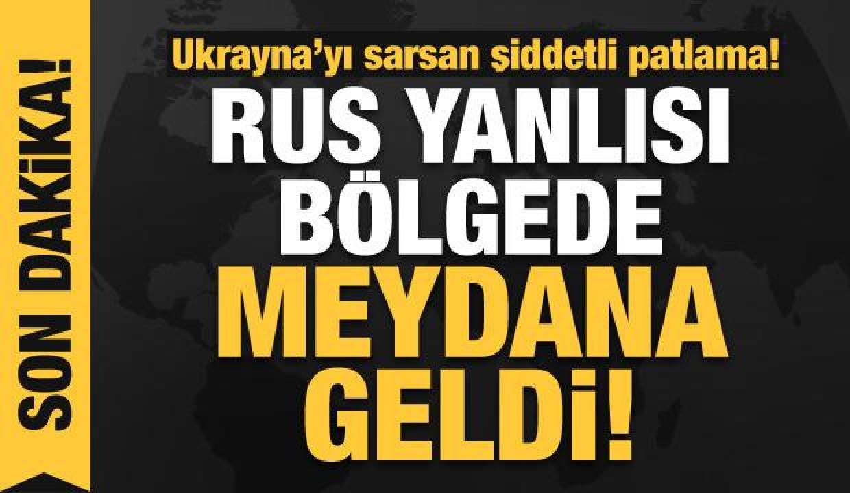 Ukrayna'nın doğusundaki Donesk'te patlama!