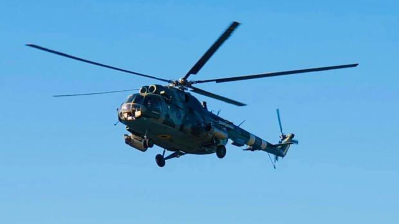 Ukrayna'ya ait iki helikopter kaza yaptı