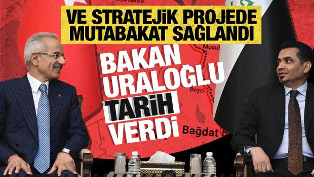 Ulaştırma ve Altyapı Bakanı Uraloğlu, Kalkınma Yolu Projesi için tarih verdi