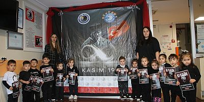 Ulu Önder Atatürk, Kreş Öğrencileri Tarafından Özlem Ve Minnetle Anıldı