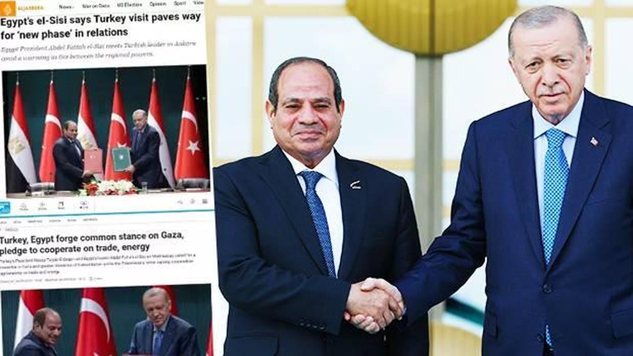 Uluslararası basın: Erdoğan ve Sisi yeni bir sayfa açtı
