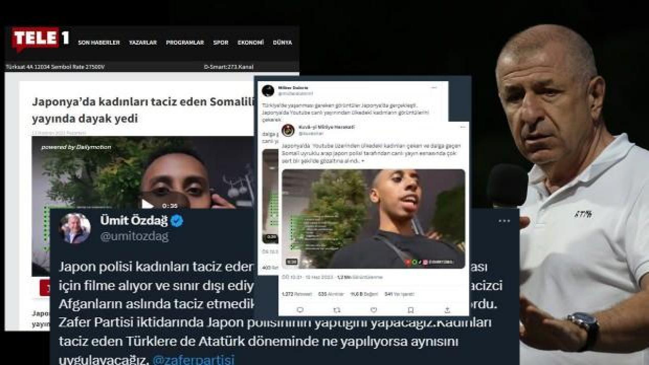 Ümit Özdağ'ın ve muhalif medyanın sarıldığı 