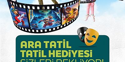 ÜMRANİYE BELEDİYESİ’NDEN ÇOCUKLARA ARA TATİL HEDİYESİ