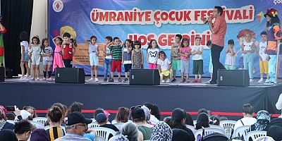 ÜMRANİYE ÇOCUK FESTİVALİ BAŞLADI 