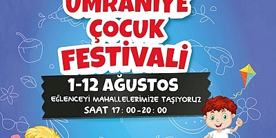 ÜMRANİYE ÇOCUK FESTİVALİ BAŞLIYOR