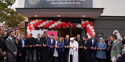 ÜMRANİYE’DE, AİLE SAĞLIĞI MERKEZİ DÜZENLENEN TÖREN İLE AÇILDI