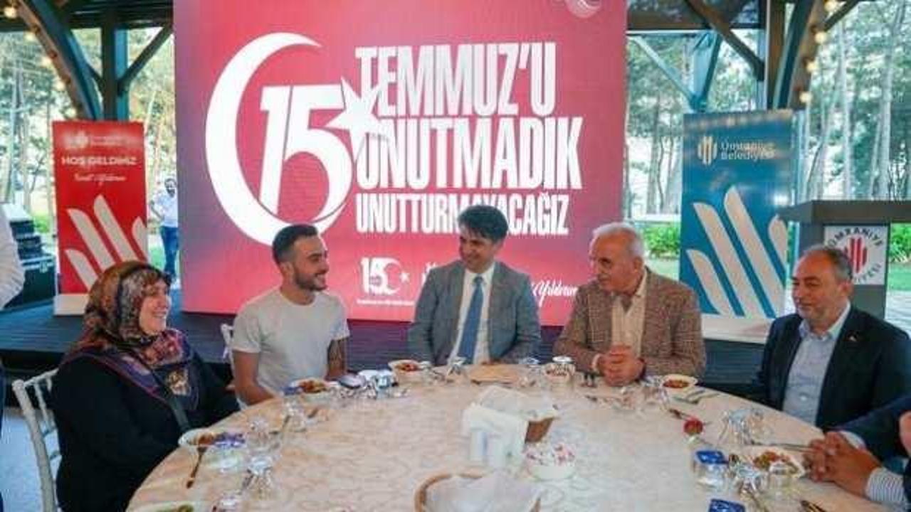 Ümraniye'de 15 Temmuz’un 7'nci yıl dönümünde anma töreni düzenlendi