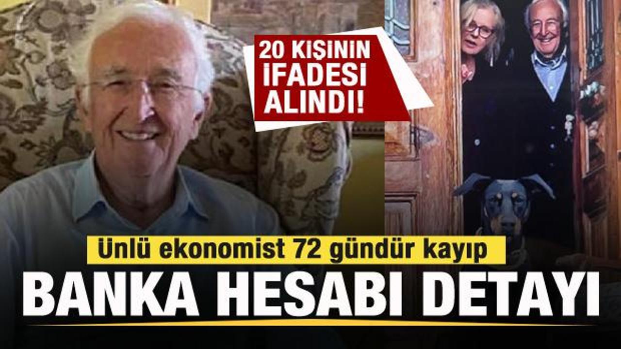 Ünlü ekonomist Korhan Berzeg 72 gündür kayıp! Banka hesabı detayı
