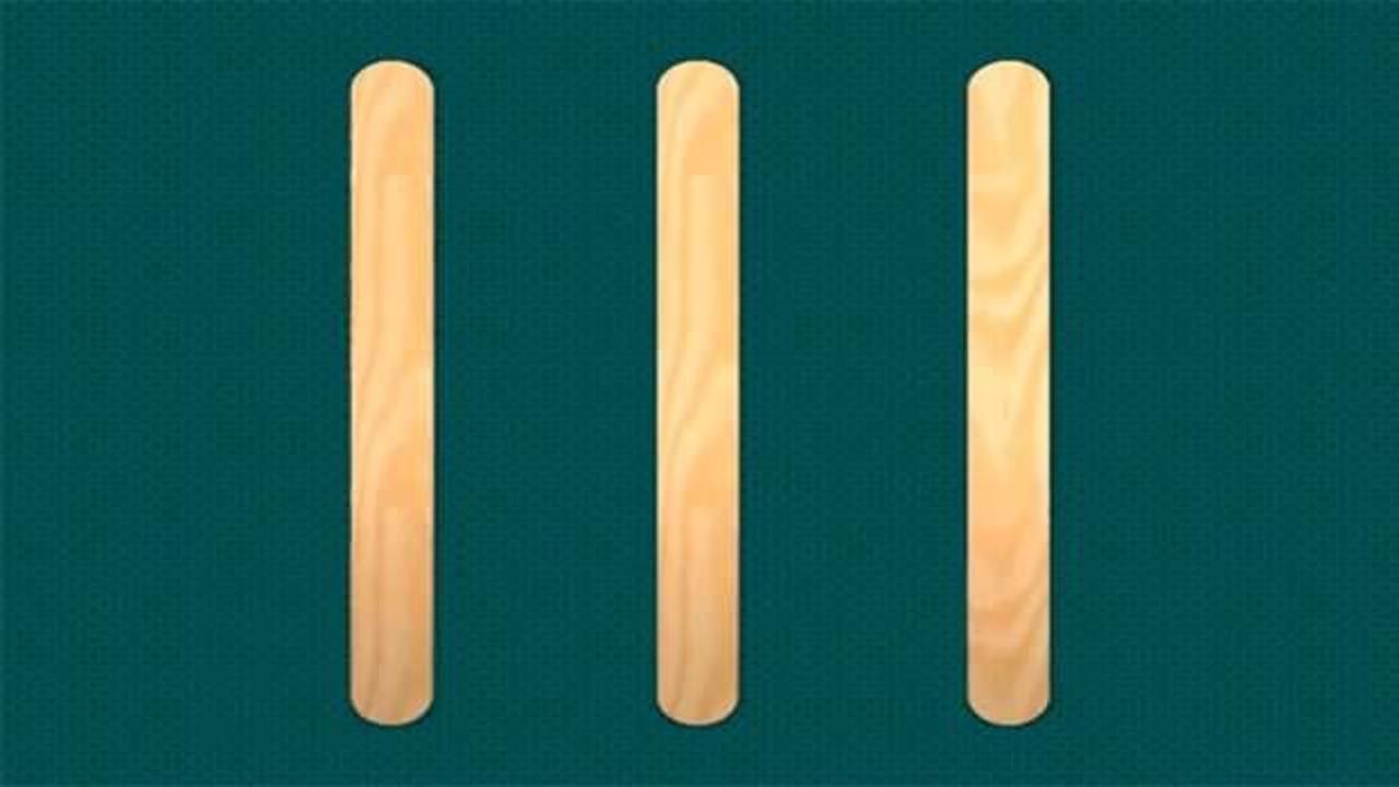 Üst düzey düşünenler için: Resimdeki üç dondurma çubuğunu kırmadan “4” yapabilir misin?