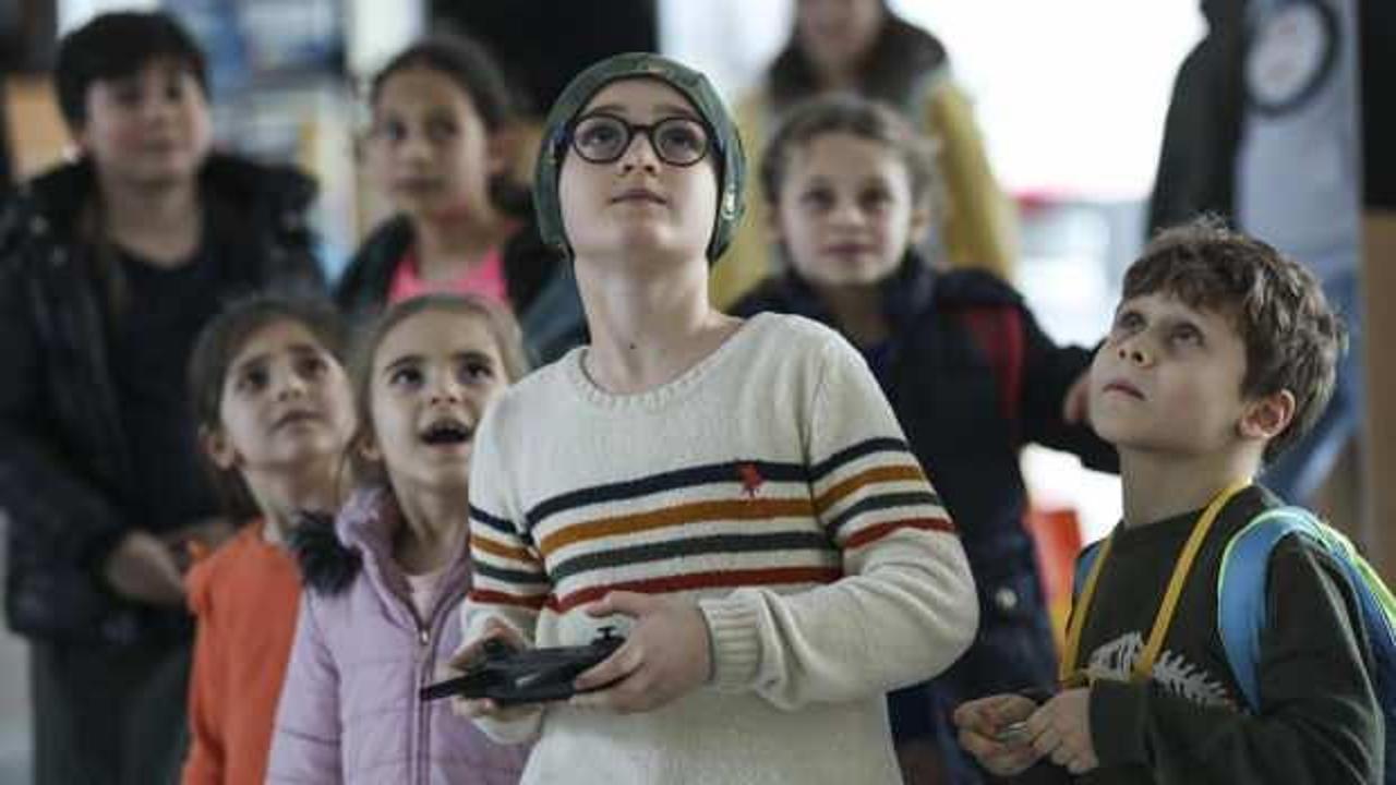 Üstün zekalı çocuklar TEKNOFEST'e hazırlanıyor