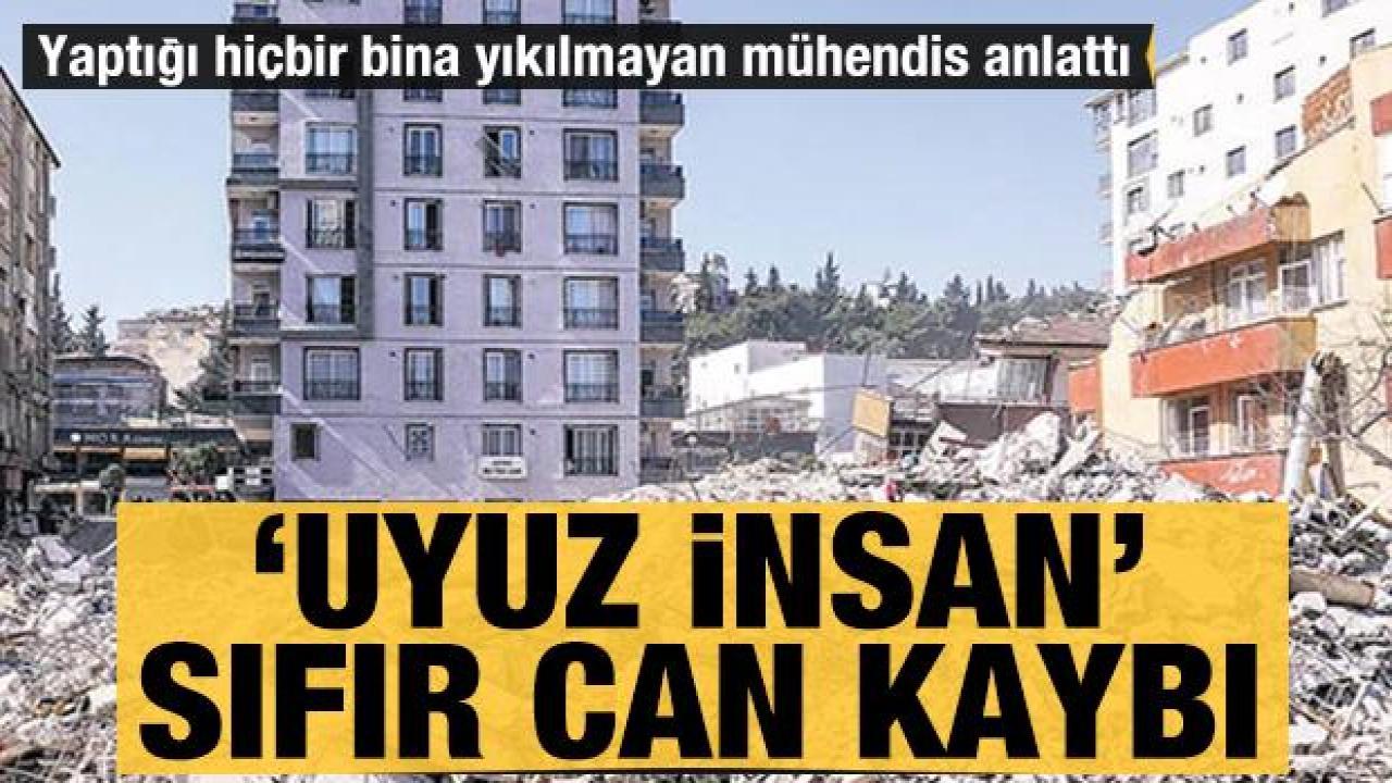 'Uyuz insan' sıfır can kaybı: Yaptığı hiçbir bina yıkılmayan mühendis anlattı