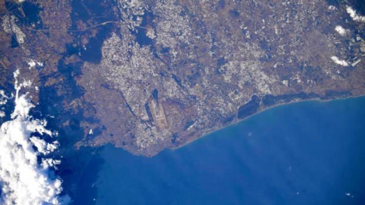 Uzaydan Antalya fotoğrafı: Harika sıcak şehir