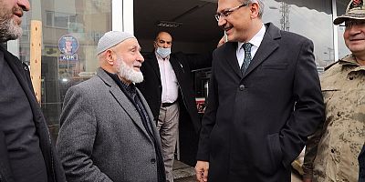 Bingöl Valisi Kadir Ekinci'den, Adaklı ve Kiğı İlçelerine Ziyaret