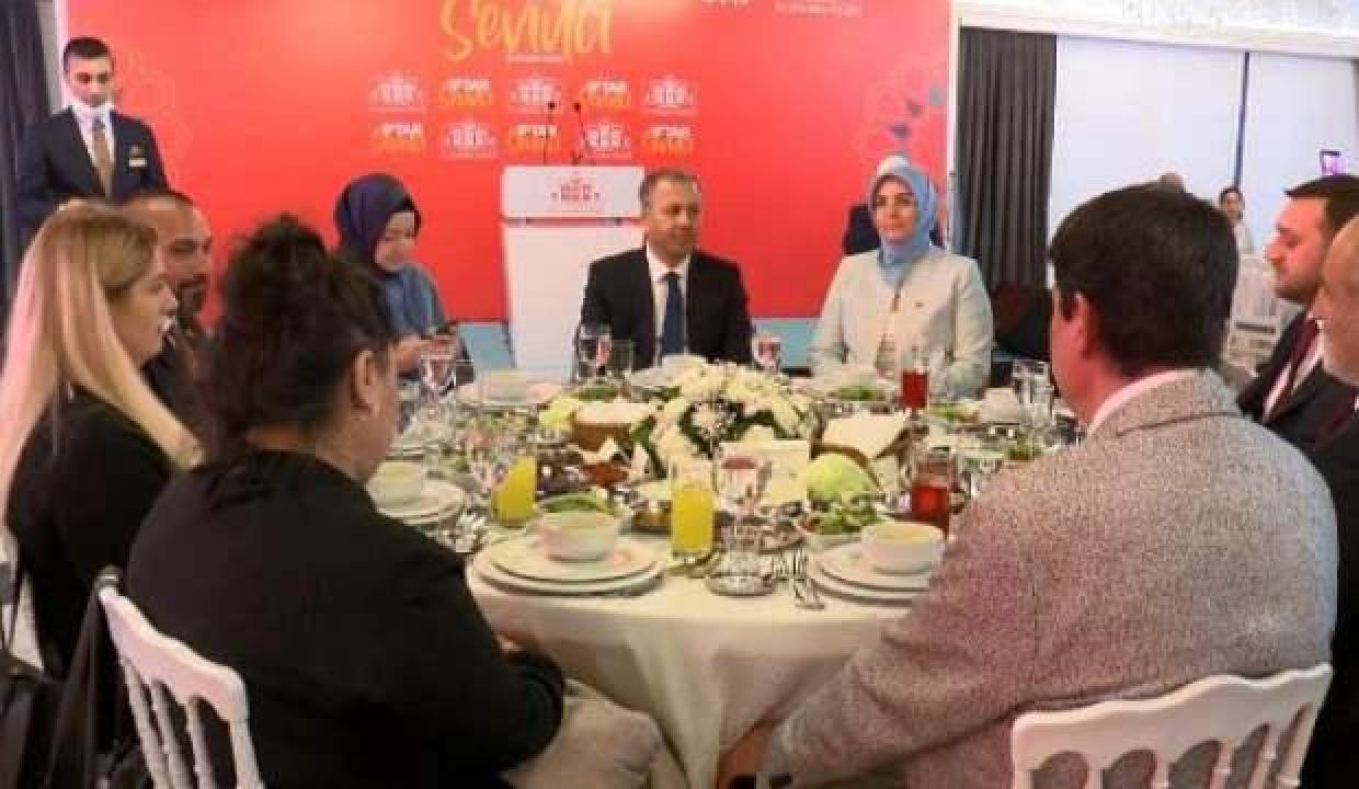 Vali Yerlikaya Roman vatandaşlarla iftar yaptı