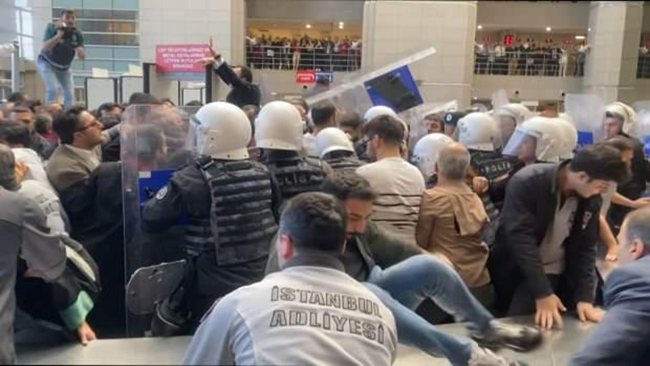 Valilik, Çağlayan Adliyesi'ndeki izinsiz eylem hakkında açıklama yaptı
