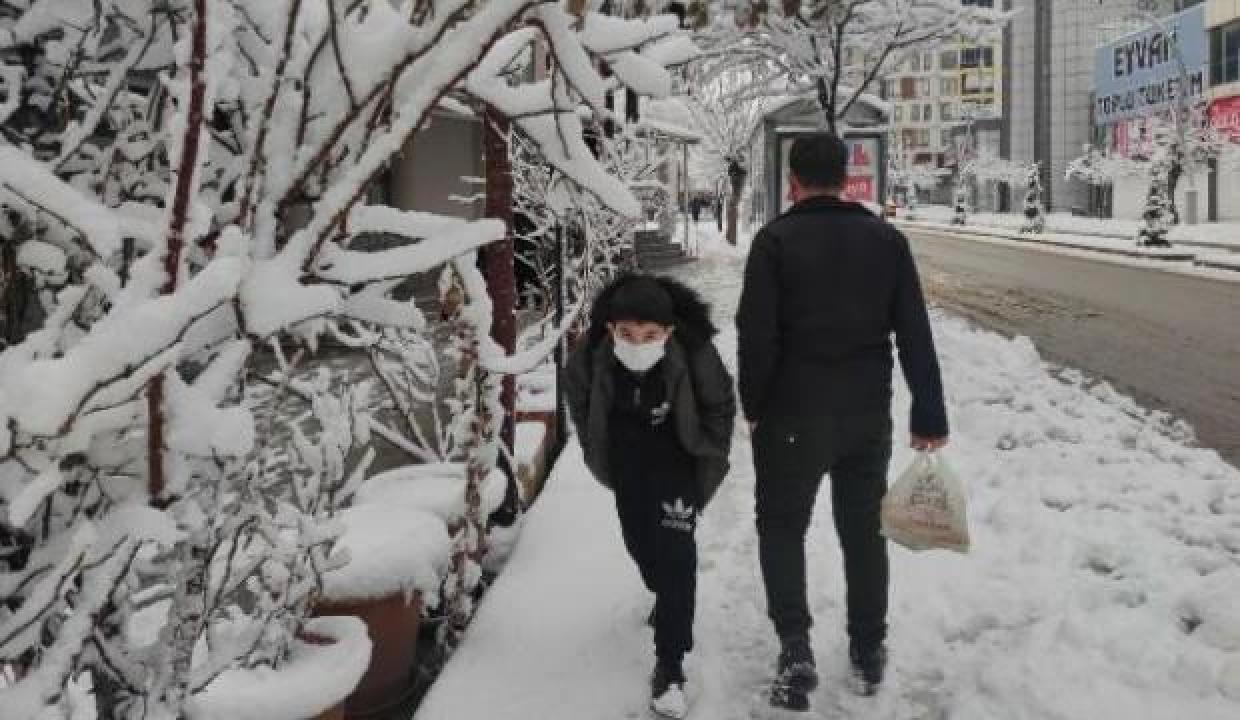 Van'da 325 yerleşim yerinin yolu kardan kapalı