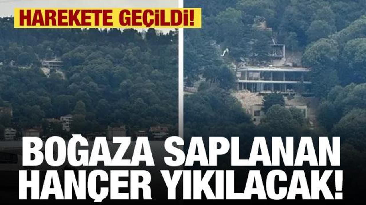 Vaniköy'deki kaçak inşaat yıkılacak