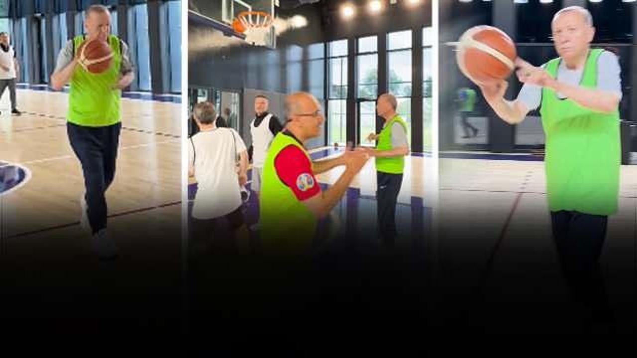 Varank'tan Erdoğan'ın basket oynadığı videoya 'fake' diyenlere tokat gibi cevap!