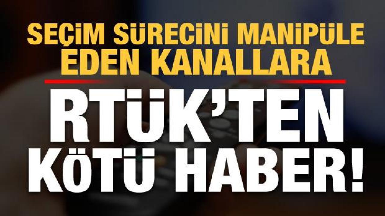 Ve RTÜK harekete geçti! Halk TV, Tele 1, KRT, TV5 Flaş Haber ve Sözcü TV...